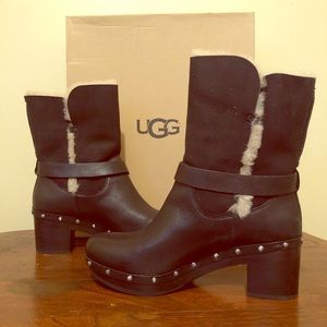 NEW UGG Brea Black Boot, SZ 9